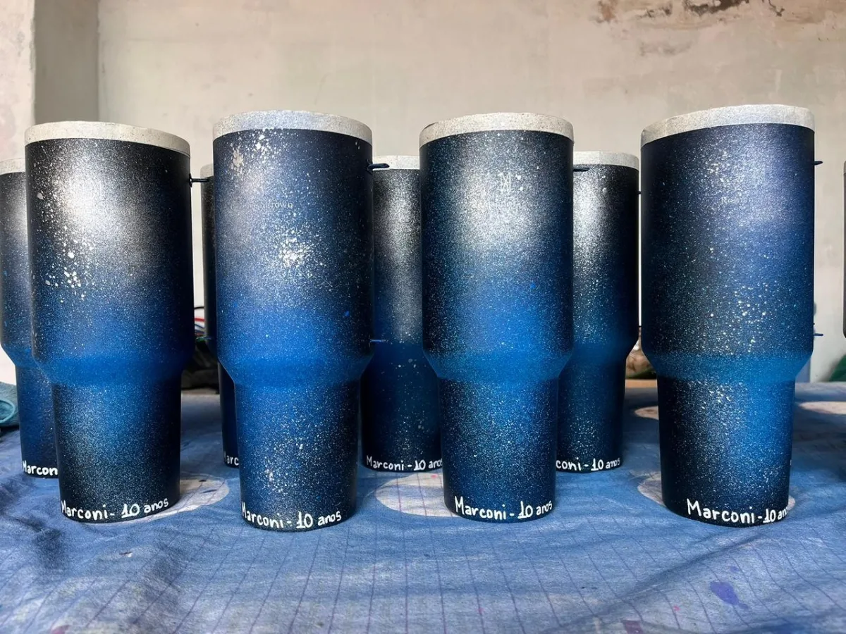 Copos personalizados para evento de empresa